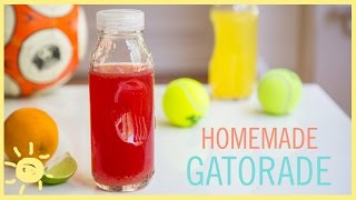 EAT  Homemade Gatorade [upl. by Anuqahs]