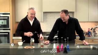 How to make a frappé coffee using an aerolatte milk frother [upl. by Fugate207]