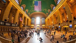 Walking Tour of Grand Central Terminal — New York City 【4K】🇺🇸 [upl. by Rehpotsirk246]