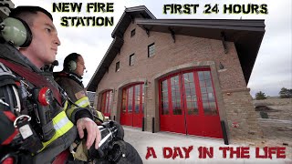 First 24 Hours in a New Fire Station  A Day in the Life [upl. by Ginder690]