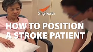 How To Position A Stroke Patient [upl. by Ednew170]