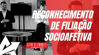 DIREITO DE FAMÍLIA Reconhecimento de filiação socioafetiva [upl. by Giulietta618]