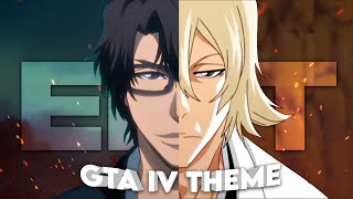 Aizen x Urahara  GTA IV Theme Edit [upl. by Becket]